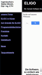 Mobile Screenshot of eligo.ch