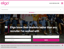 Tablet Screenshot of eligo.co.uk